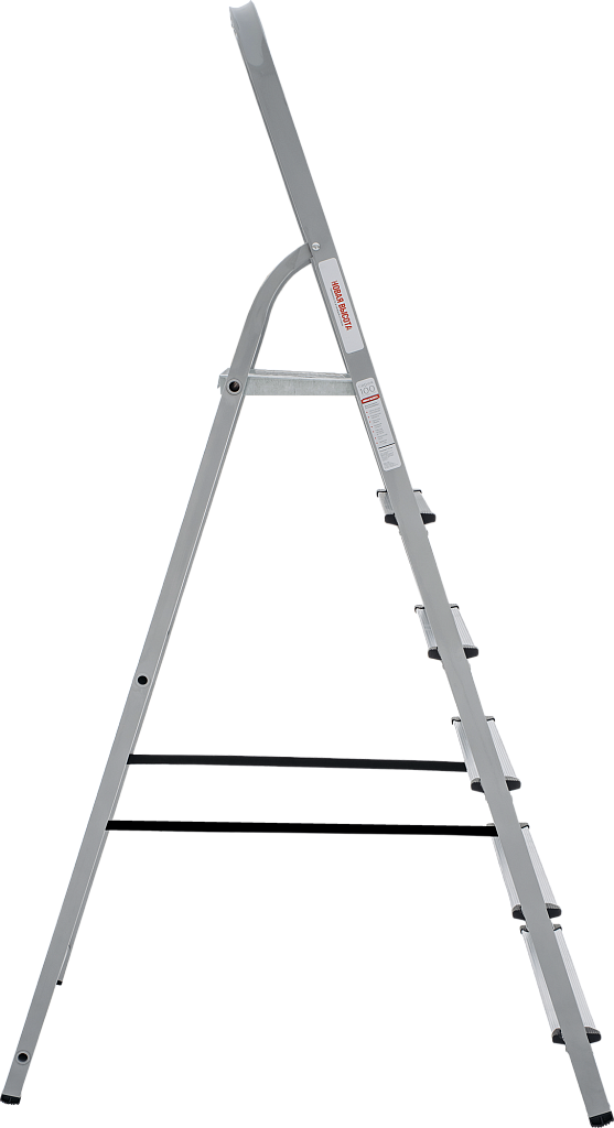 Стальная стремянка с алюминиевыми ступенями 80 мм NV 1130