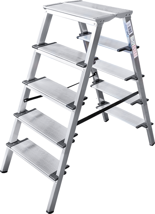 Алюминиевая стремянка, ступени 130 мм NV 1127