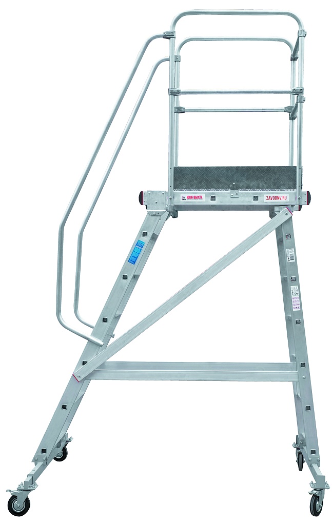 Лестница односторонняя с платформой NV 5510