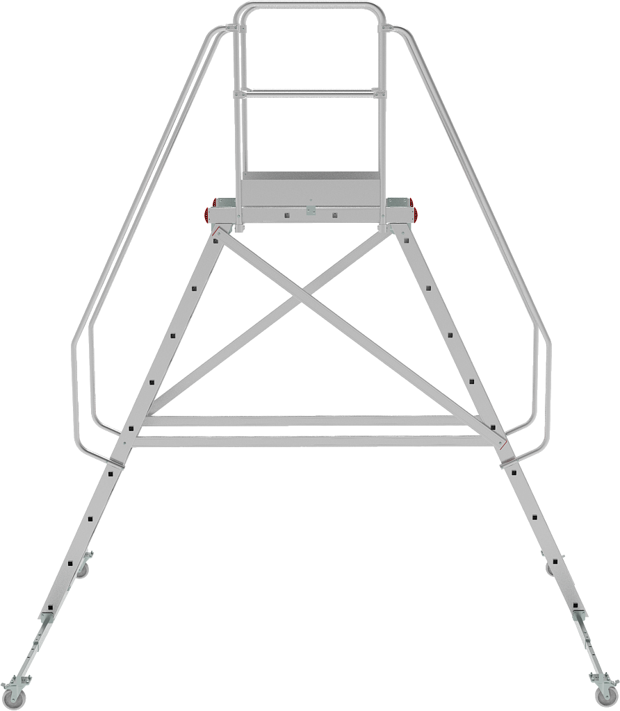 Двухсторонняя лестница с платформой NV 5520