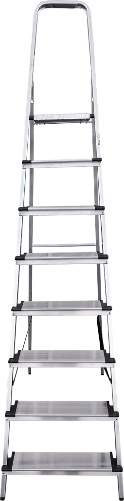 Алюминиевая стремянка со ступенями 130 мм NV 1117