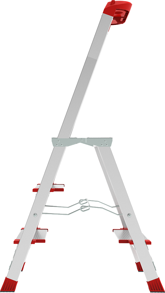 Алюминиевая стремянка с органайзером, ст. 130 мм NV 3138