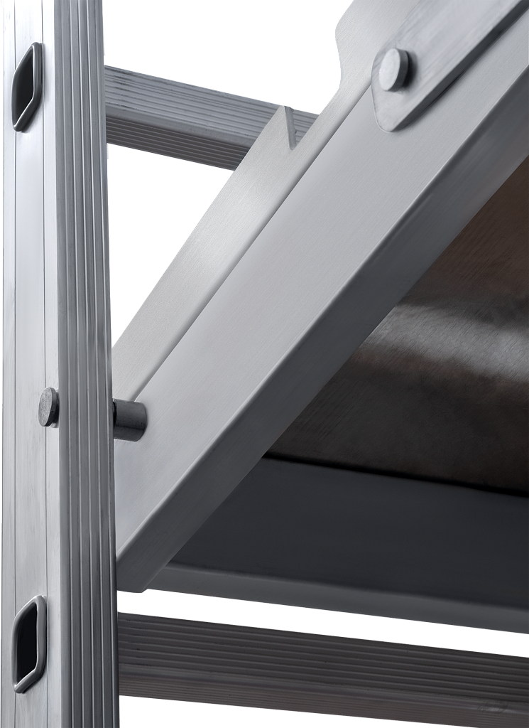 Лестница передвижная складная с площадкой 1,9 м NV 8000044