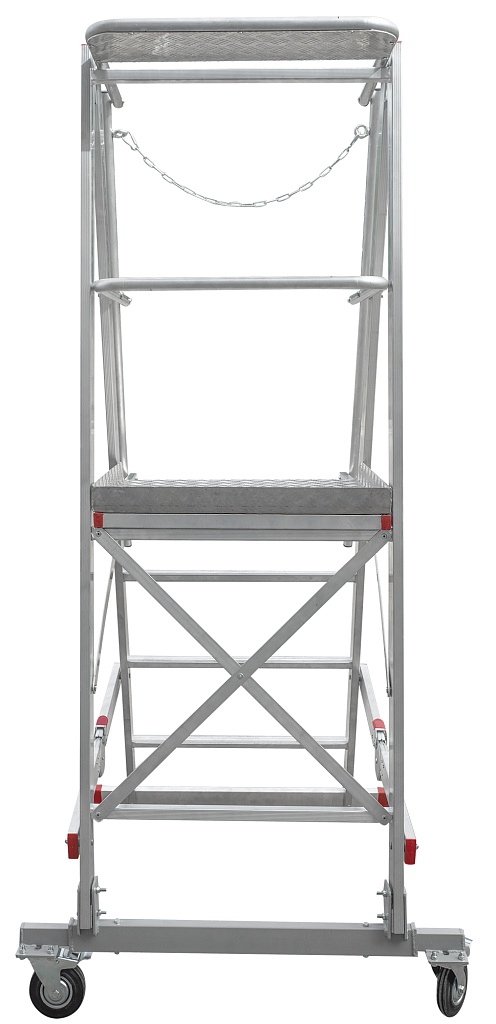 Лестница-стремянка складная с платформой NV 5540