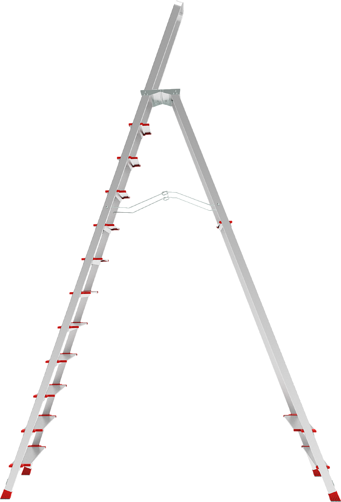 Алюминиевая стремянка, ст. 130 мм NV 3137