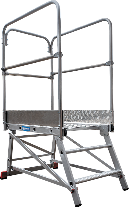 Лестница передвижная с площадкой высотой 0,6 м NV 8000070