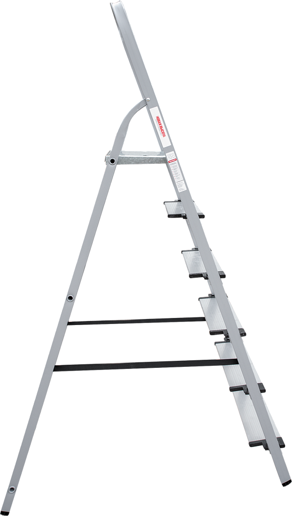 Стальная стремянка с алюминиевыми ступенями 130 мм NV 1137