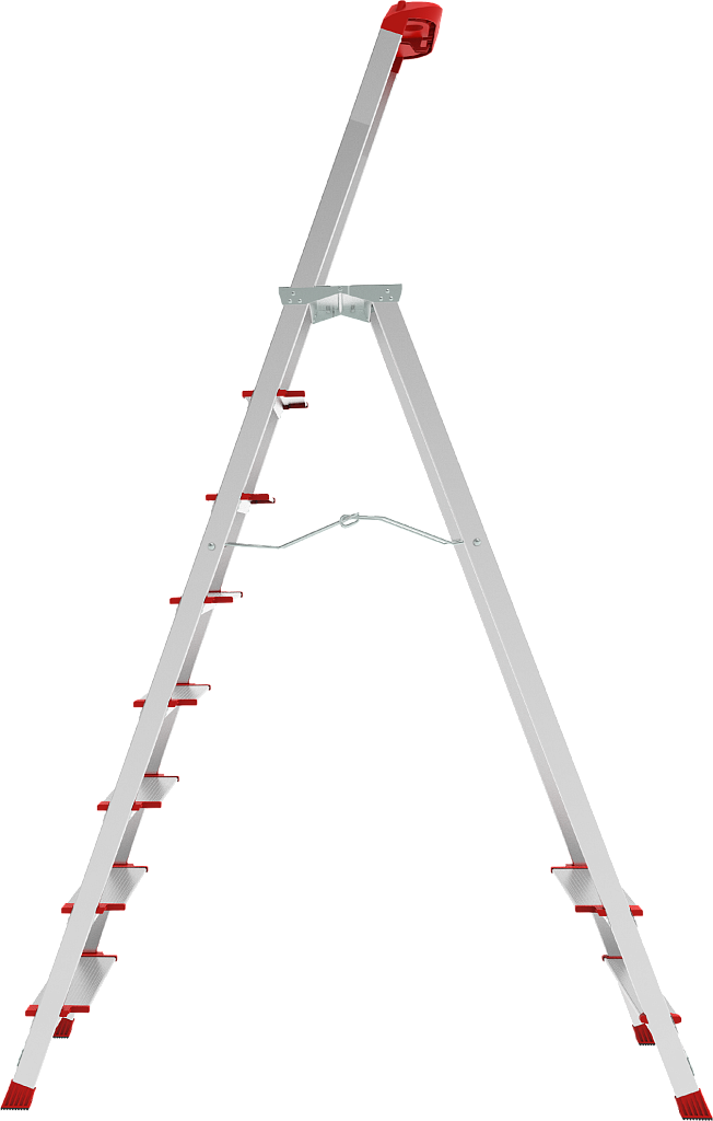 Алюминиевая стремянка с органайзером, ст. 130 мм NV 3138