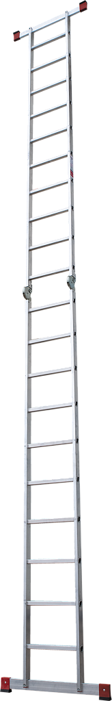 Лестница шарнирная двухсекционная NV 3310