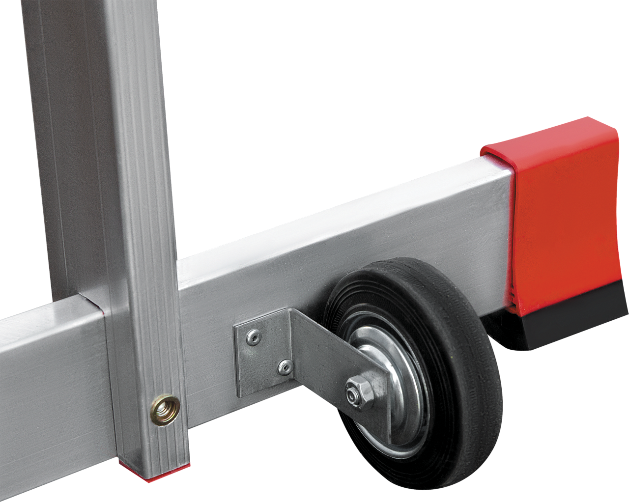 Лестница передвижная складная с площадкой NV 8000073