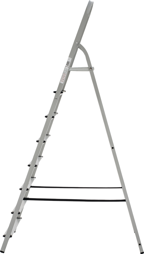 Стальная стремянка с алюминиевыми ступенями 80 мм NV 1130