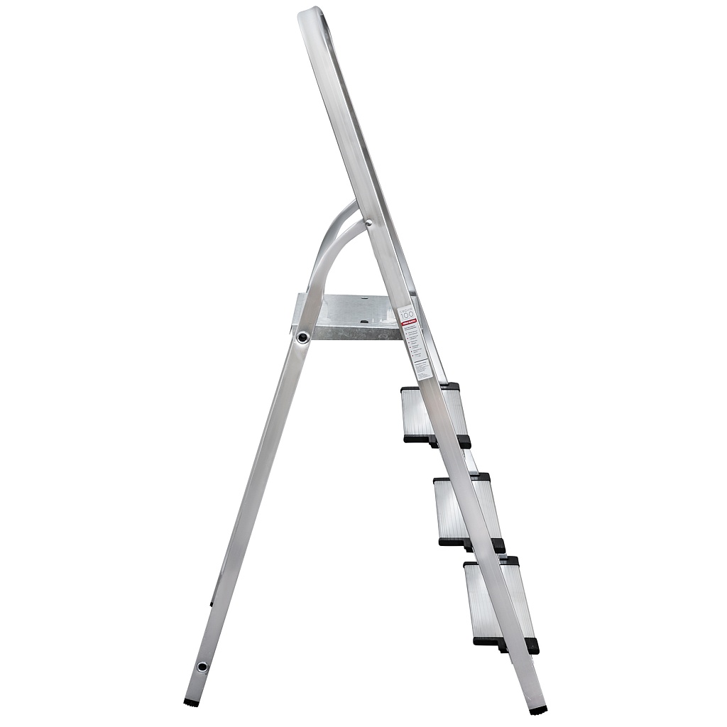 Алюминиевая стремянка со ступенями 130 мм NV 1117