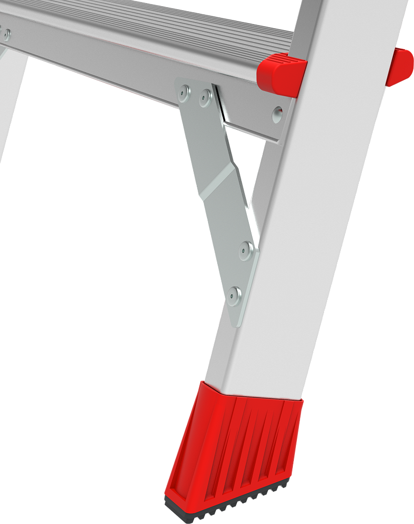 Стремянка с органайзером и ступенями 80 мм NV 3135