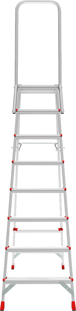 Стремянка с высокой дугой, ст. 80 мм NV 3136