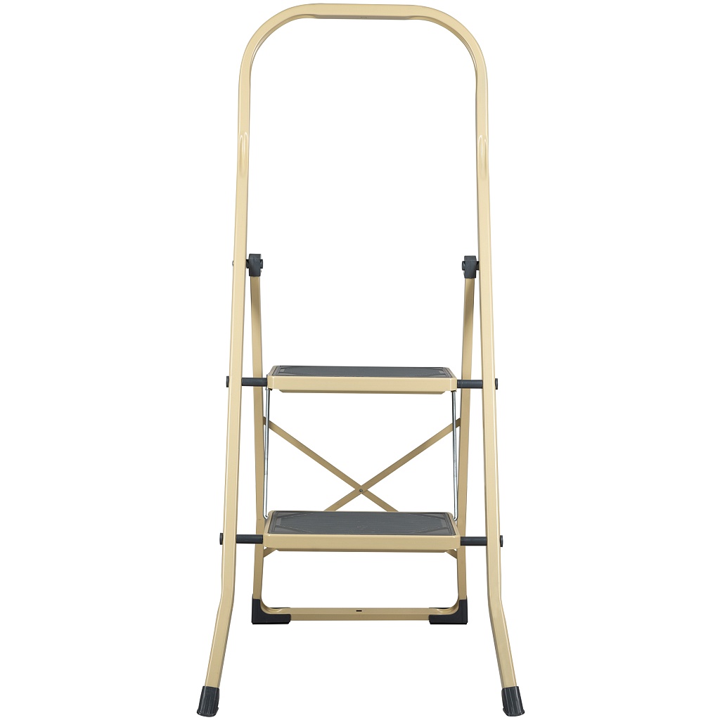 Стремянка стальная Надёжа 1159, ступени с накладками 300х200 мм, дуга 600 мм