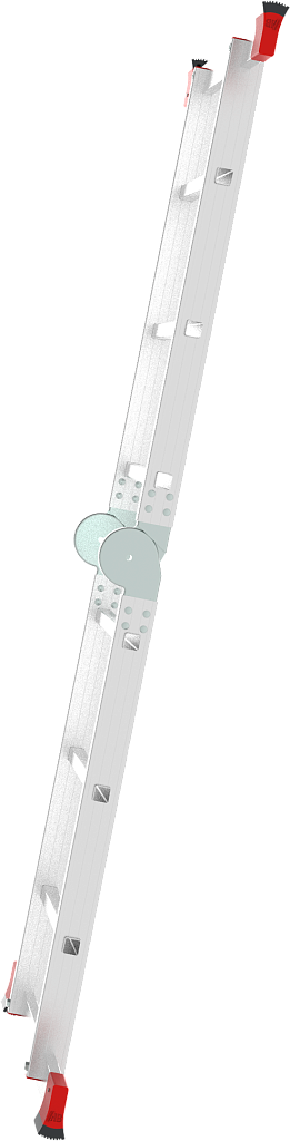 Лестница шарнирная двухсекционная NV 3310
