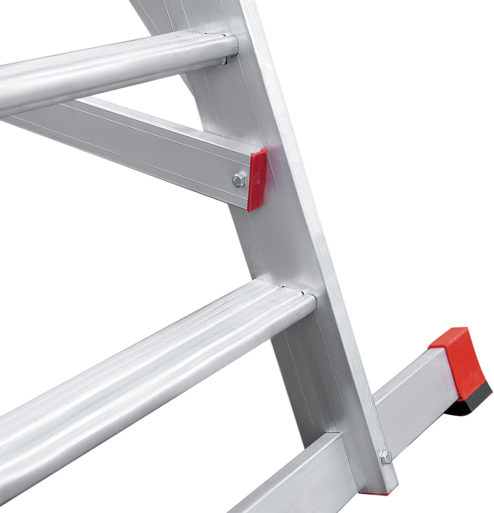 Стремянка алюминиевая с платформой передвижная NV 8000053