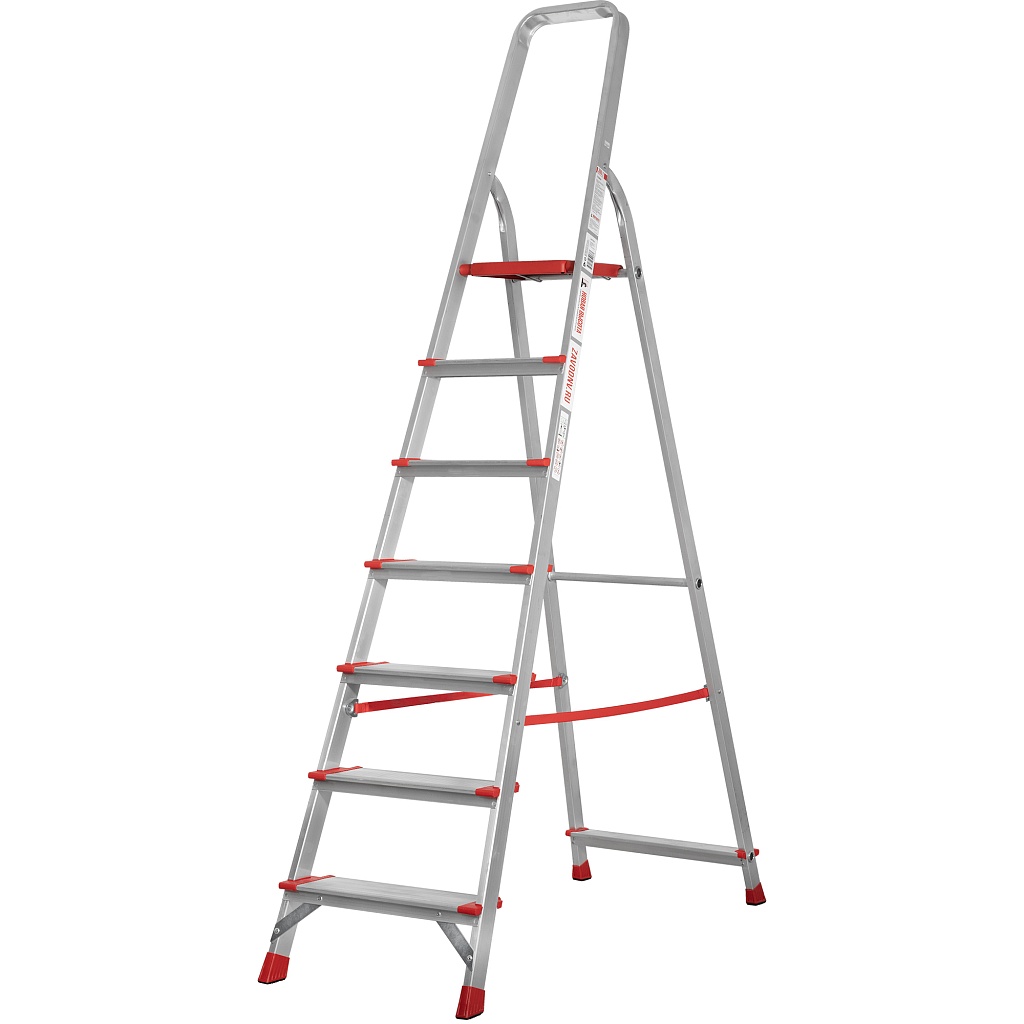 Стремянка со ступенями 130 мм NV 3117