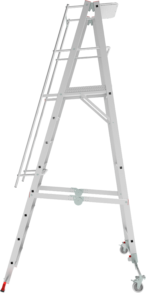 Лестница-стремянка складная с платформой NV 5540