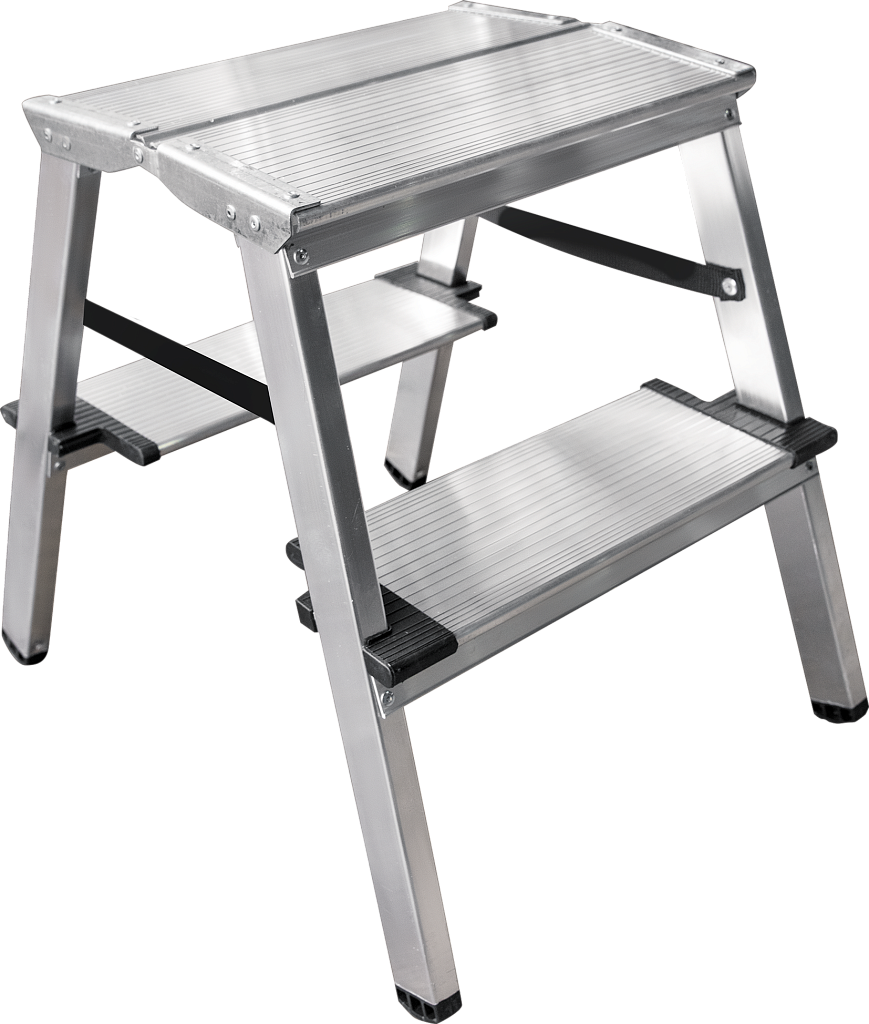 Алюминиевая стремянка, ступени 130 мм NV 1127