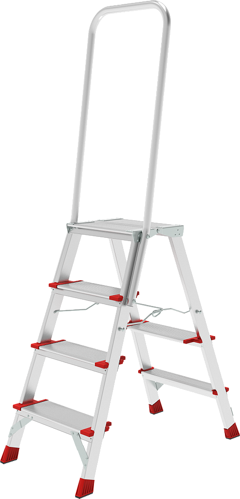 Анодированная стремянка с высокой дугой, ст. 130 мм NV 3139А