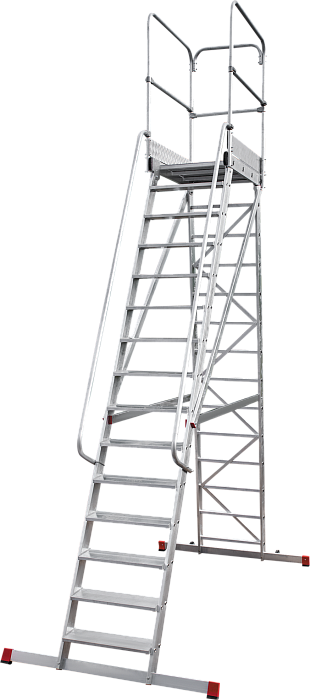 Стремянка передвижная алюминиевая СПА-3,5 NV 8000062