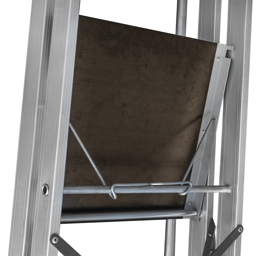 Передвижная лестница-стремянка с платформой NV 1540