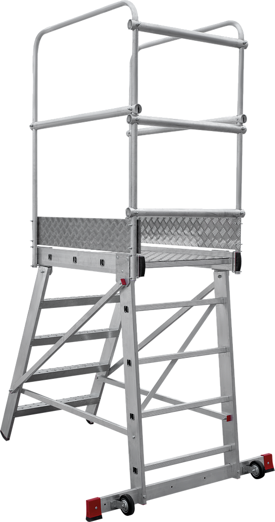 Лестница-подмости с платформой передвижная 1,2 м NV 8000025