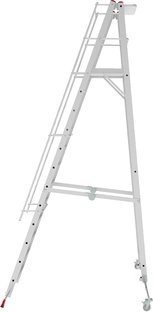 Лестница-стремянка складная с платформой NV 5540
