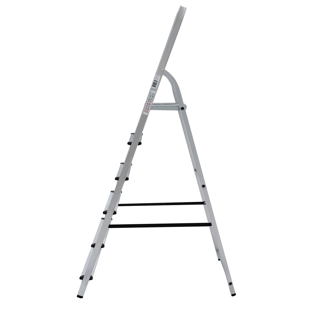 Алюминиевая стремянка со ступенями 80 мм NV 1110