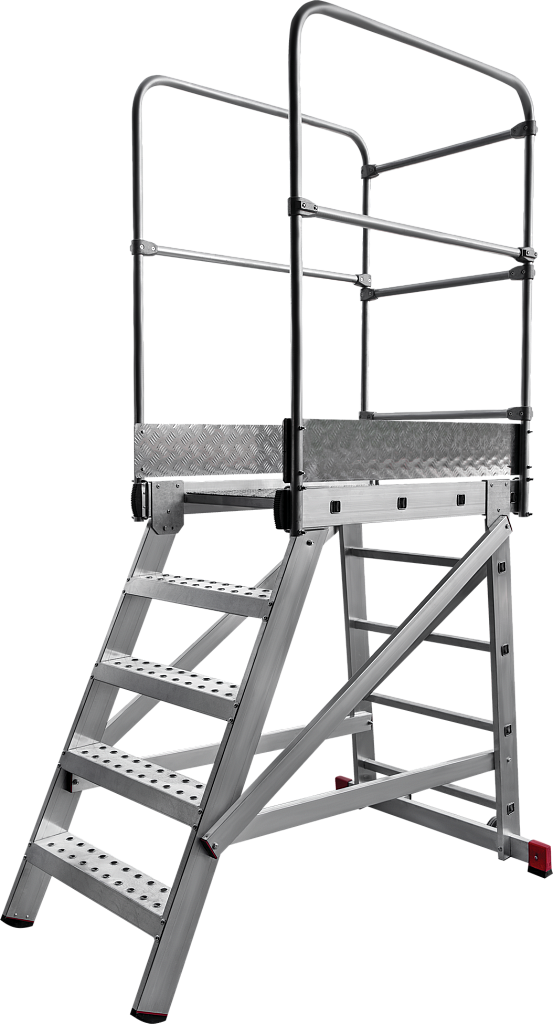 Лестница передвижная с площадкой высотой 1,2 м NV 8000029