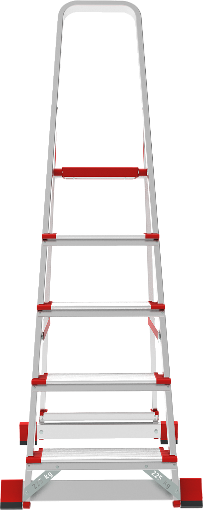 Стремянка индустриальная с широкими траверсами 600 мм NV 8000064