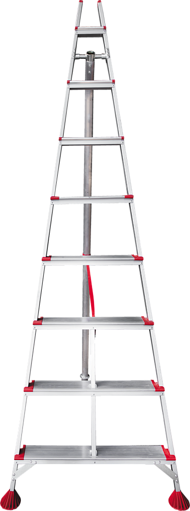 Садовая стремянка, ступени 130 мм, телескопический упор NV 3197 