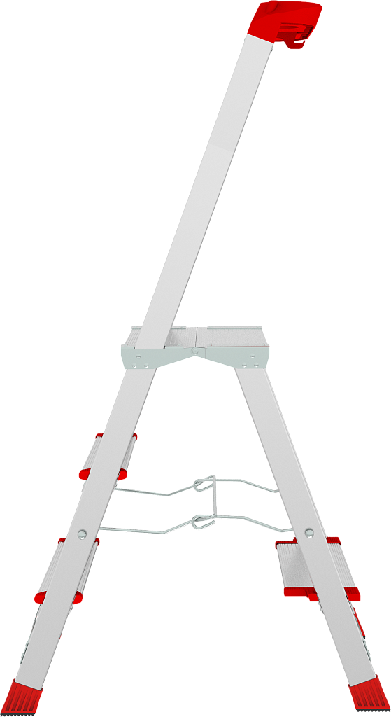 Стремянка с органайзером и ступенями 80 мм NV 3135