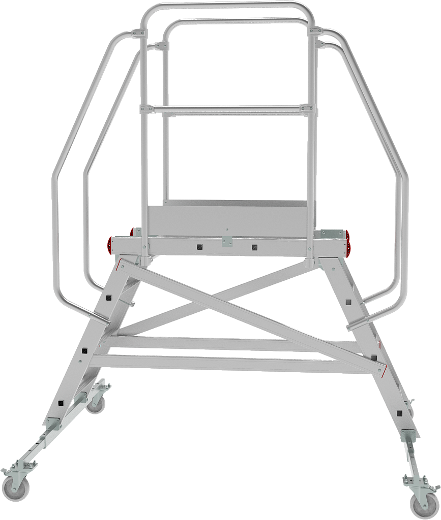 Двухсторонняя лестница с платформой NV 5520