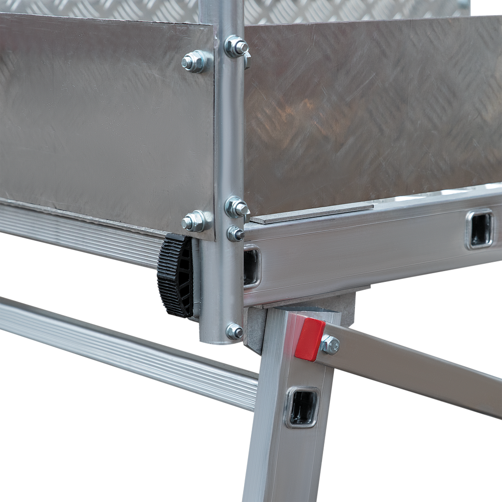 Лестница передвижная с площадкой высотой 0,6 м NV 8000070