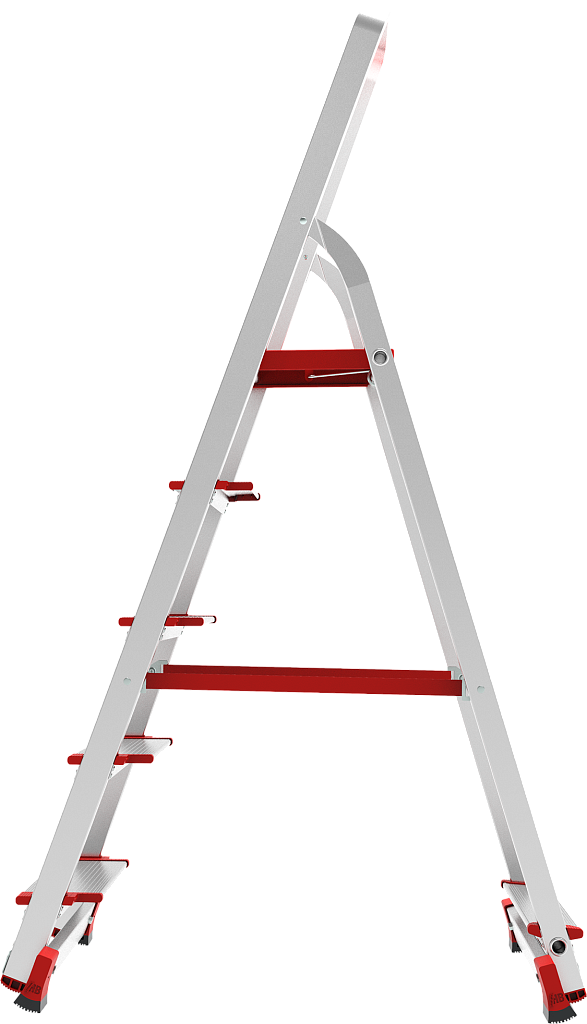 Стремянка индустриальная с широкими траверсами 600 мм NV 8000064
