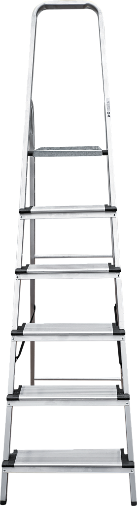Алюминиевая стремянка со ступенями 130 мм NV 1117