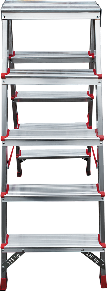 Стремянка со ступенями 80 мм NV 3120