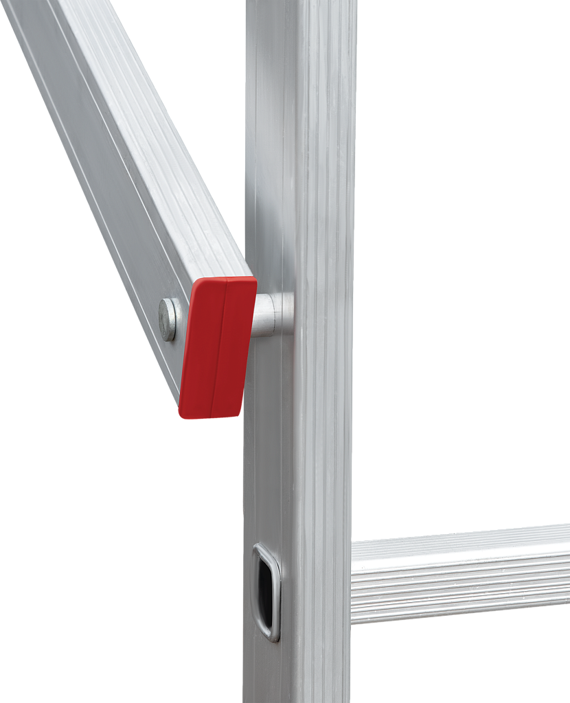 Лестница передвижная с площадкой складная NV 8000012