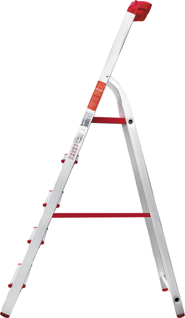 Стремянка с органайзером и ступенями 80 мм NV 3115