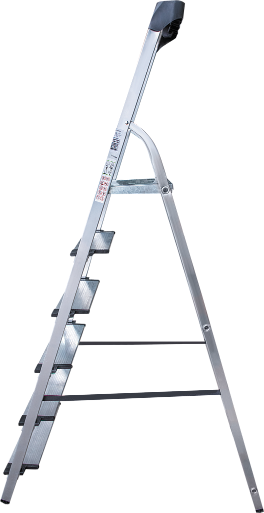 Алюминиевая стремянка с органайзером и ст. 130 мм NV 1118