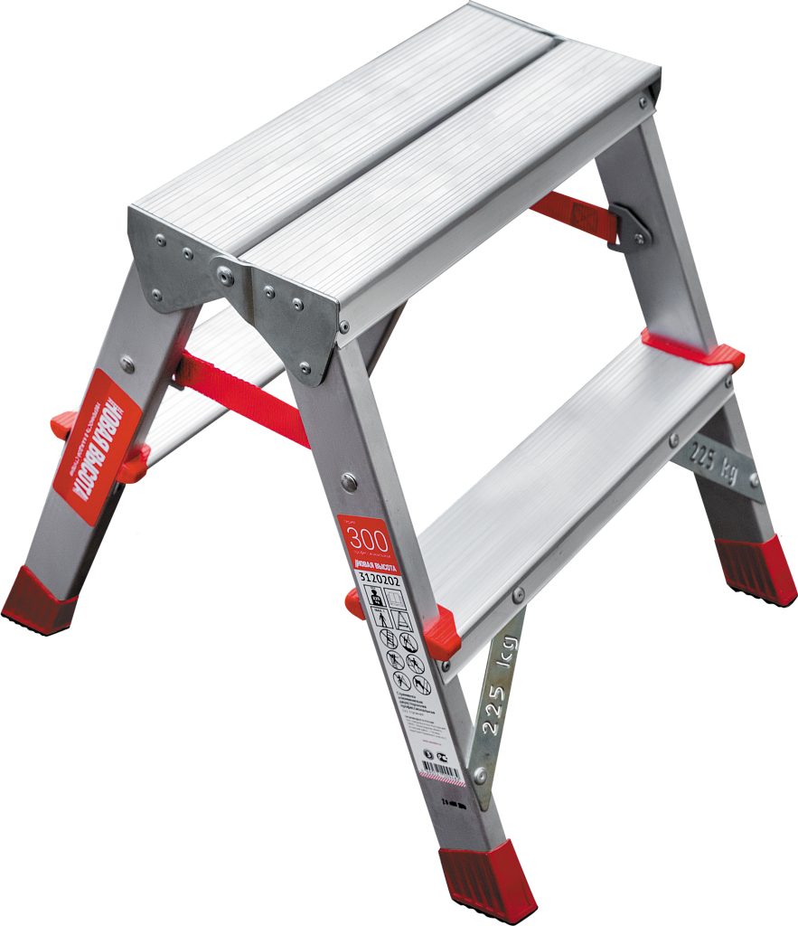 Стремянка со ступенями 80 мм NV 3120