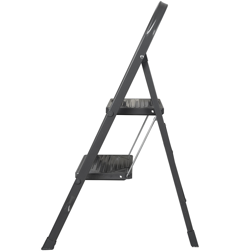 Стремянка стальная Надёжа 1157, ступени 300х200 мм, дуга 350 мм