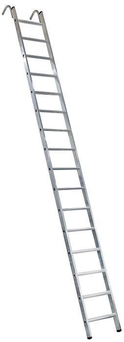 Лестница с зацепами и развальцованные ступени 80 мм NV 3215