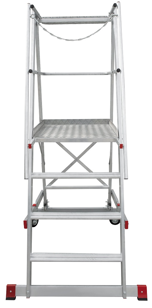 Лестница-стремянка складная с платформой NV 5540