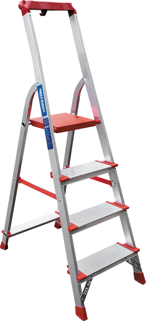 Стремянка с органайзером и ступенями 130 мм NV 3118