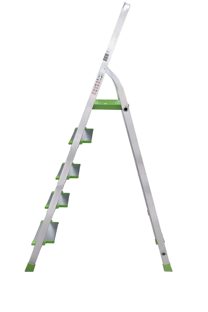 Алюминиевая стремянка со ступенями 130 мм NV 2117
