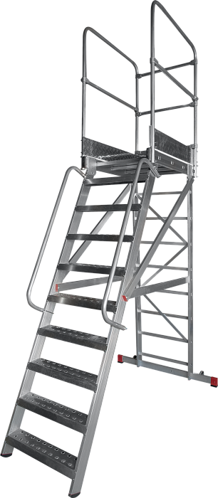 Лестница передвижная с площадкой высотой 2,2 м NV 8000030