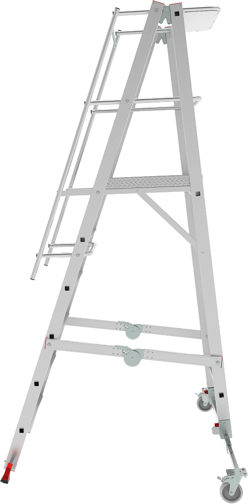 Лестница-стремянка складная с платформой NV 5540